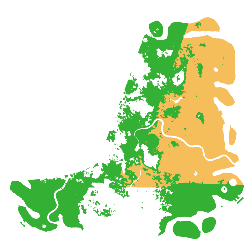 Biome Rust Map: Procedural Map, Size: 6000, Seed: 1852467913