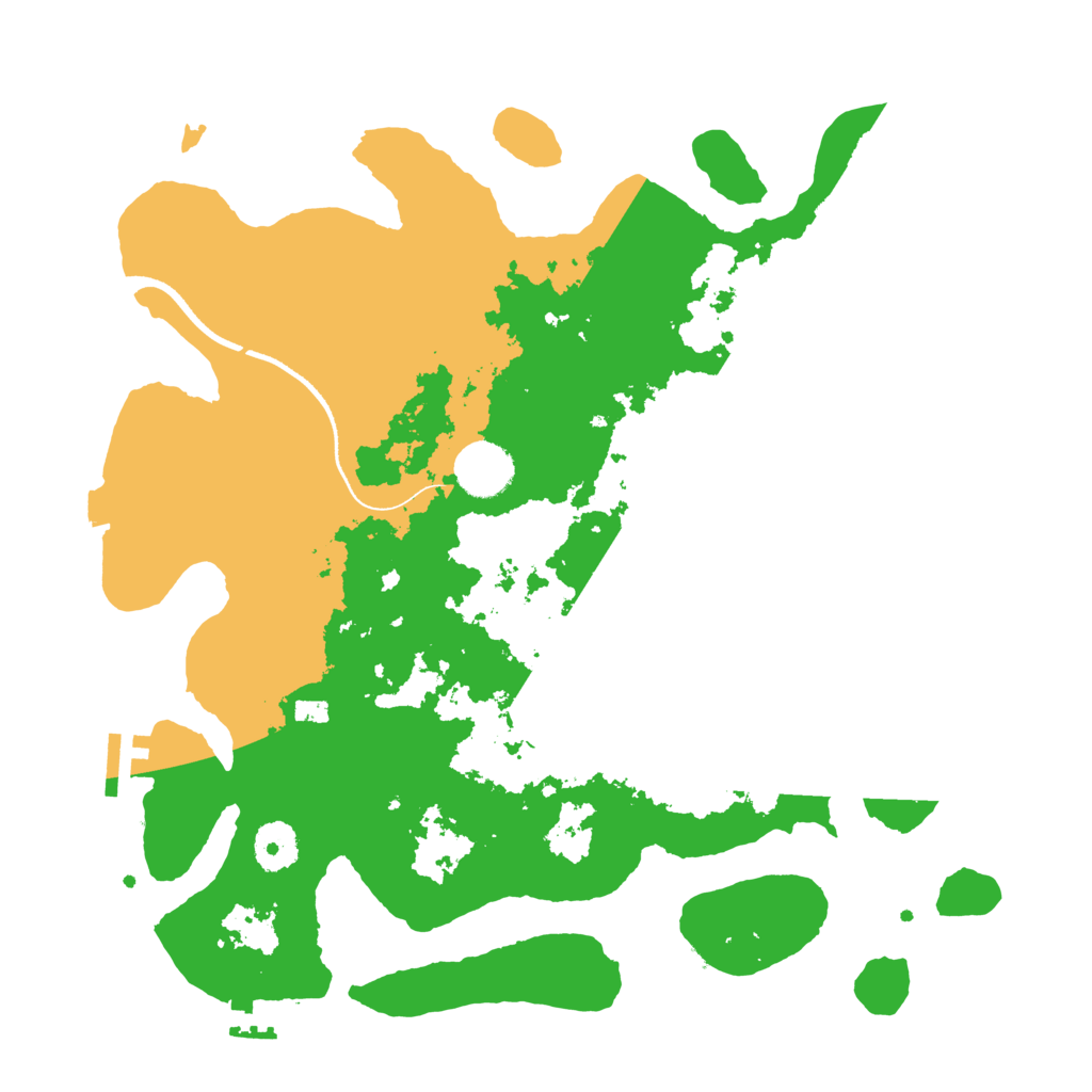 Biome Rust Map: Procedural Map, Size: 3500, Seed: 1359662405