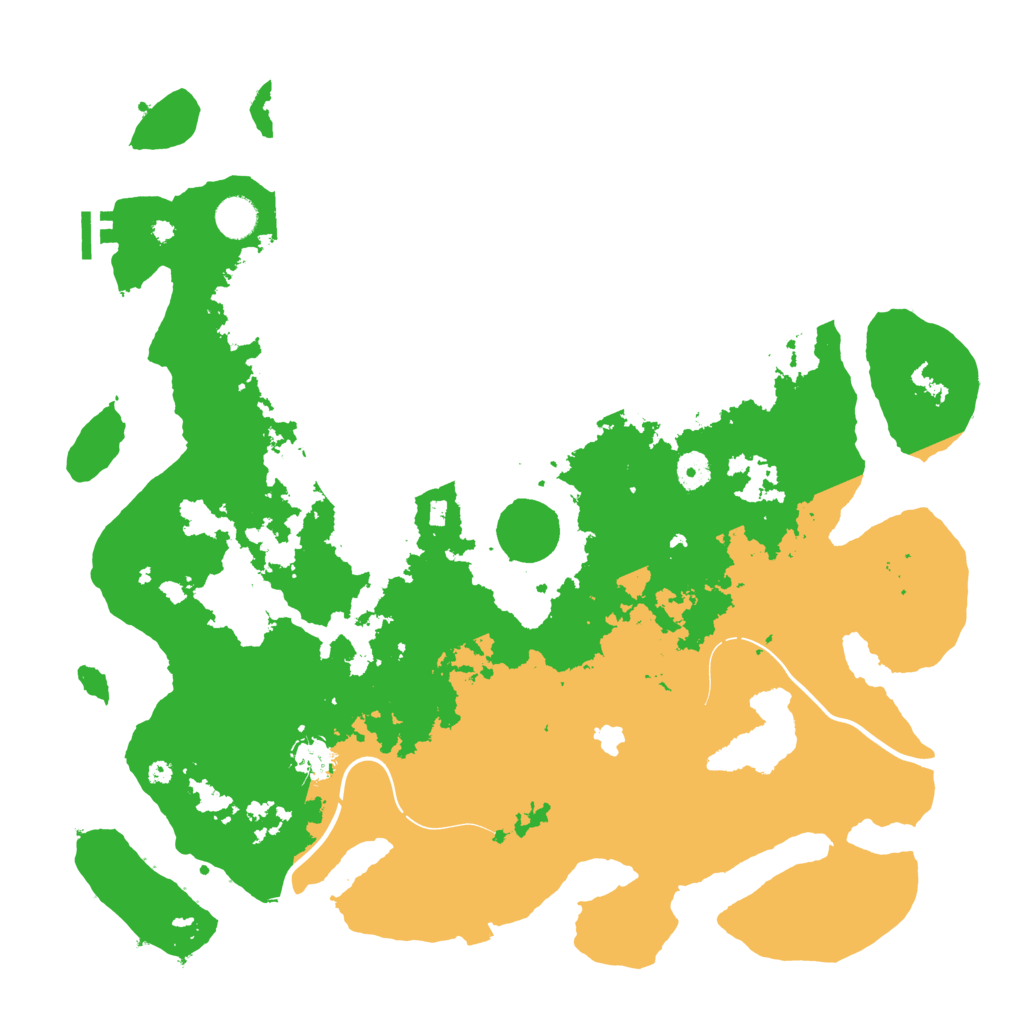 Biome Rust Map: Procedural Map, Size: 4300, Seed: 1278675436