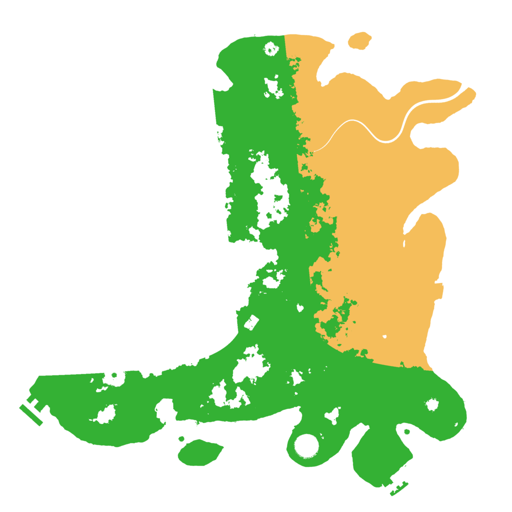 Biome Rust Map: Procedural Map, Size: 3750, Seed: 946680113