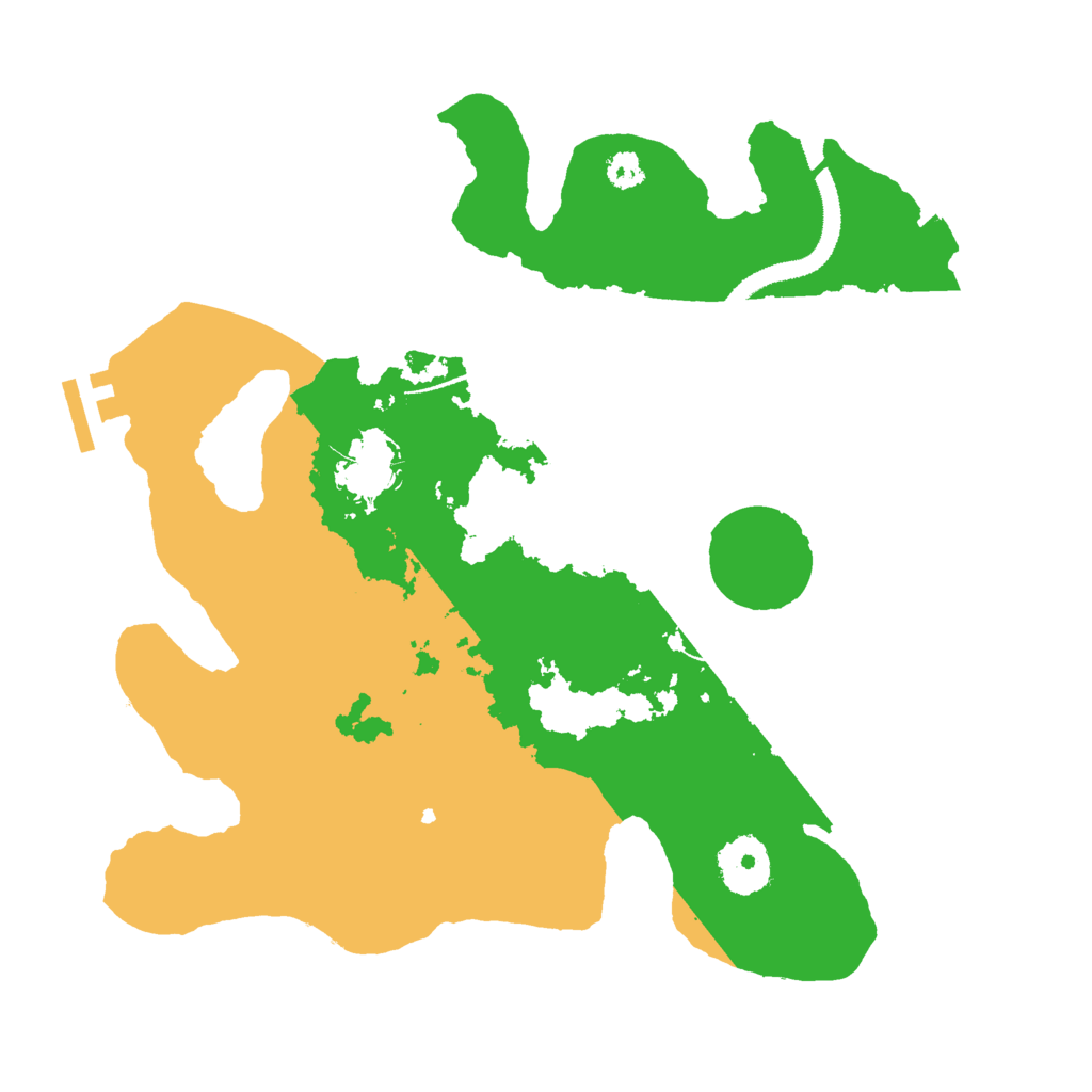 Biome Rust Map: Procedural Map, Size: 3000, Seed: 1191459200