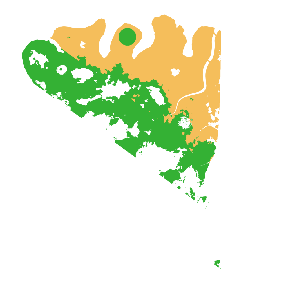 Biome Rust Map: Procedural Map, Size: 4500, Seed: 1831676052