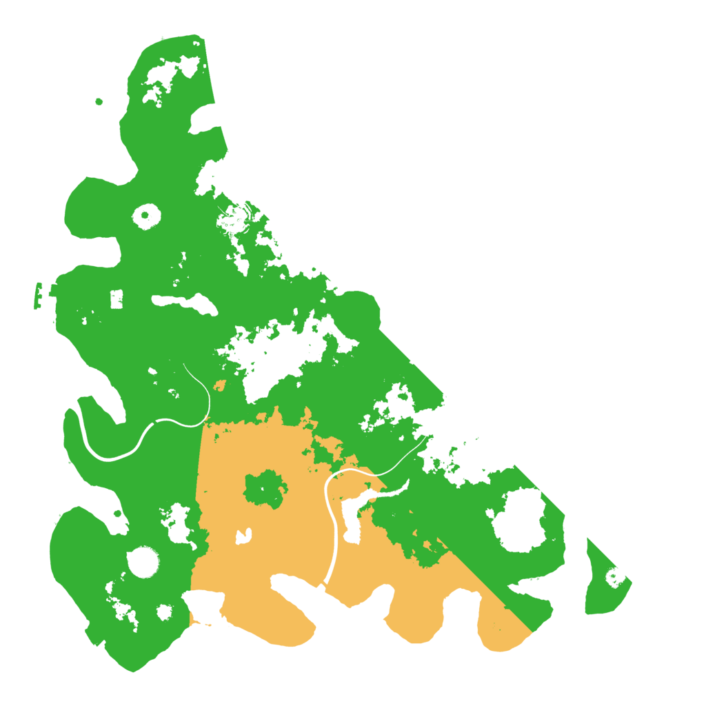 Biome Rust Map: Procedural Map, Size: 4000, Seed: 37178148