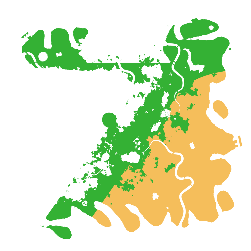 Biome Rust Map: Procedural Map, Size: 4700, Seed: 799564575
