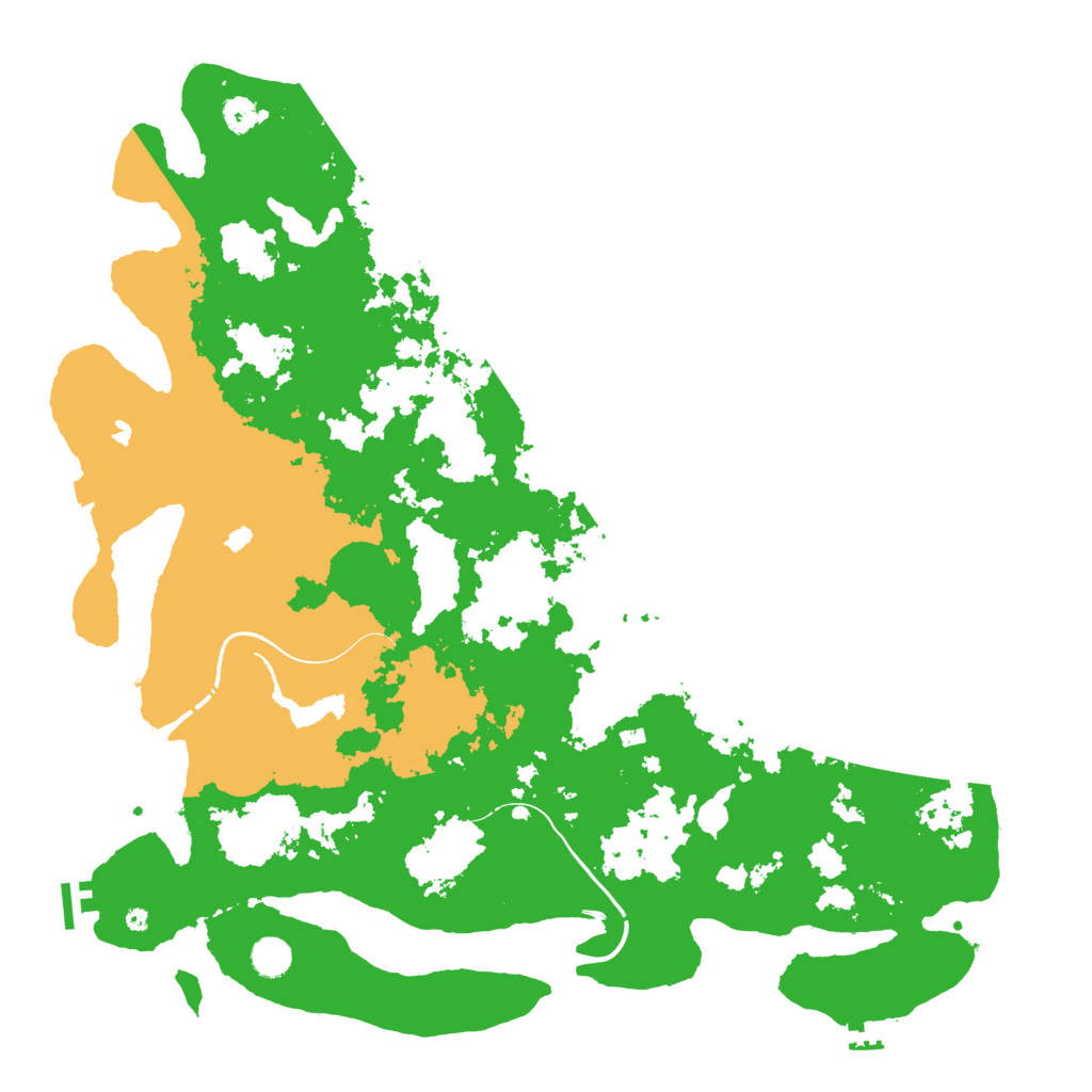 Biome Rust Map: Procedural Map, Size: 4750, Seed: 1529590857