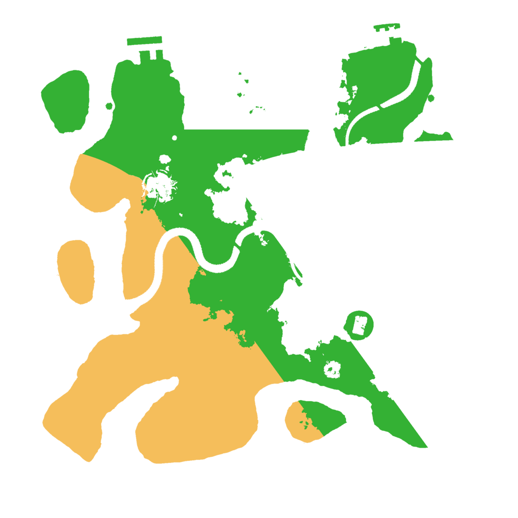 Biome Rust Map: Procedural Map, Size: 3000, Seed: 1482310738