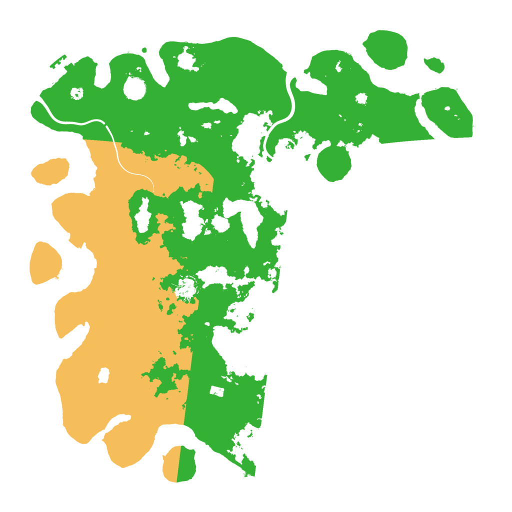 Biome Rust Map: Procedural Map, Size: 4000, Seed: 46676230