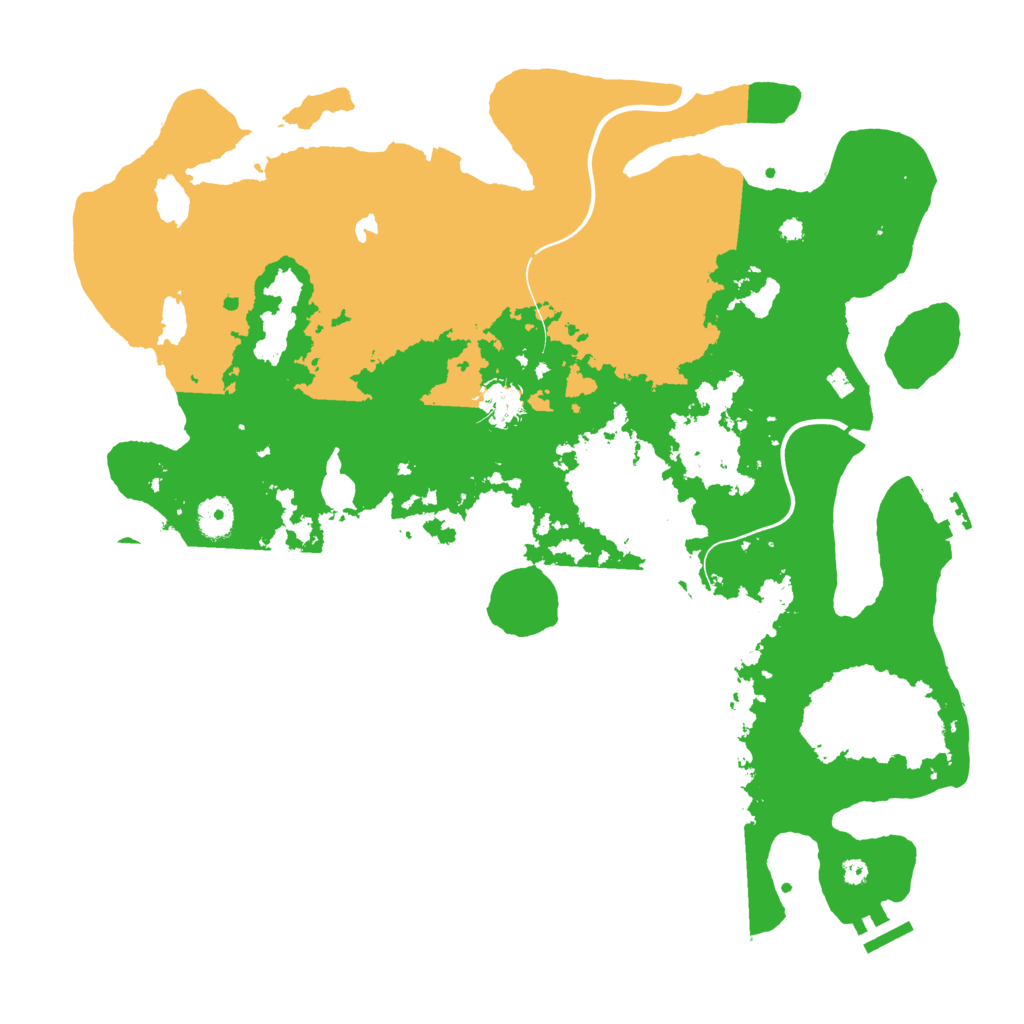 Biome Rust Map: Procedural Map, Size: 4000, Seed: 20250403