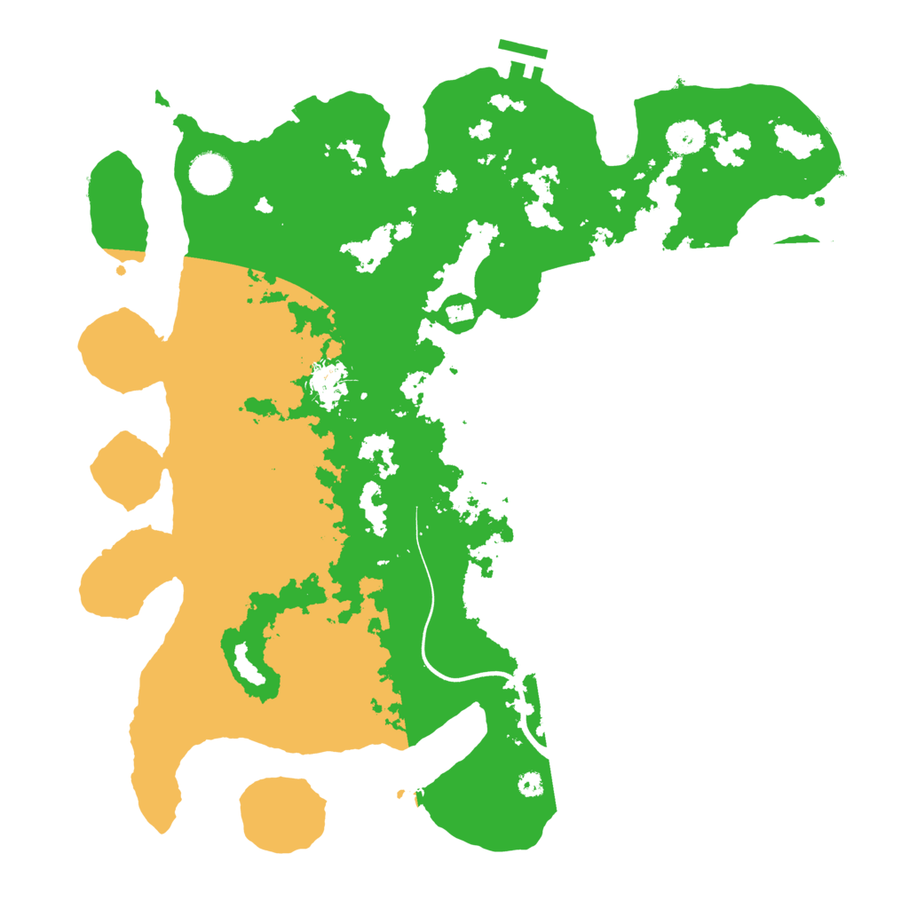 Biome Rust Map: Procedural Map, Size: 3750, Seed: 1459023986