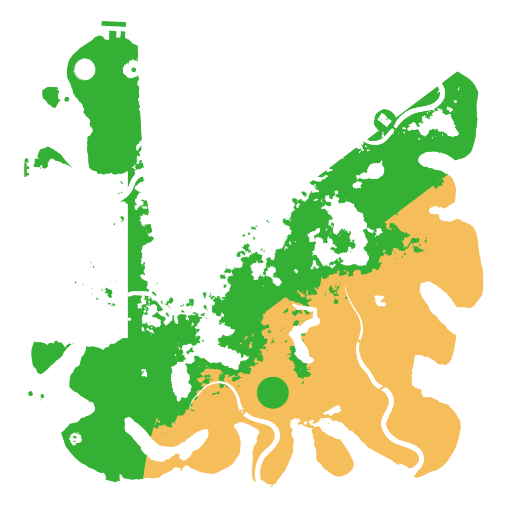 Biome Rust Map: Procedural Map, Size: 4250, Seed: 1937908450