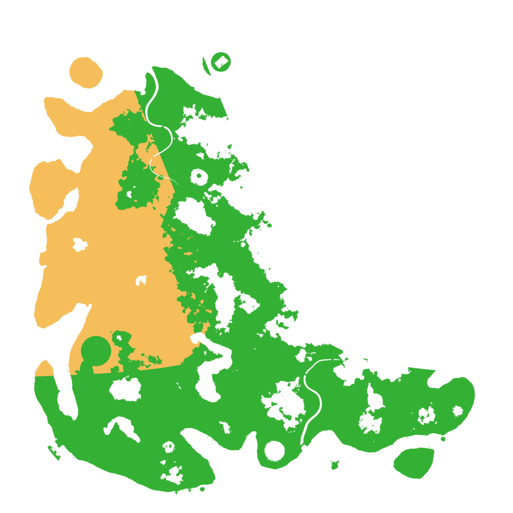 Biome Rust Map: Procedural Map, Size: 4500, Seed: 1409333811