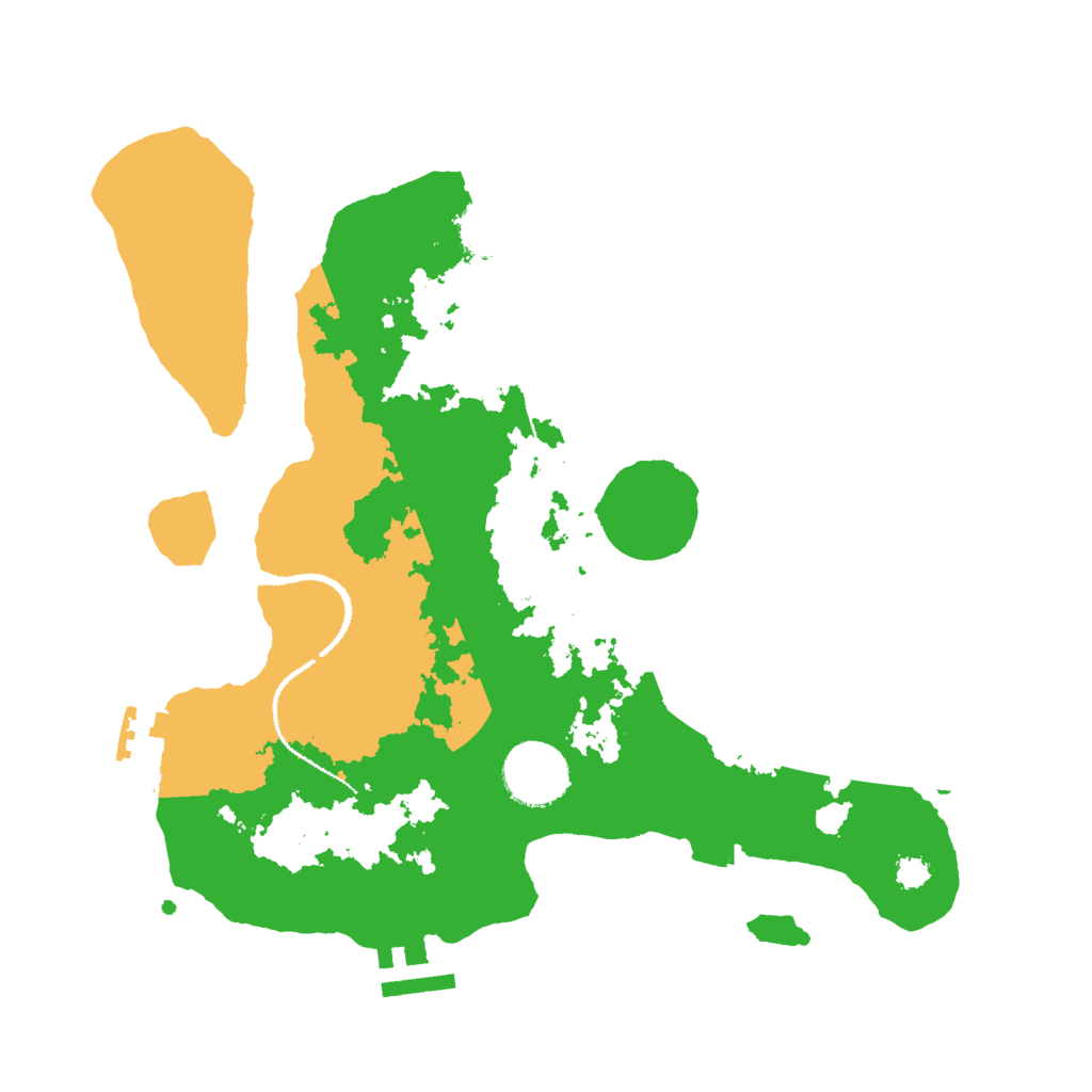 Biome Rust Map: Procedural Map, Size: 3000, Seed: 1052873570