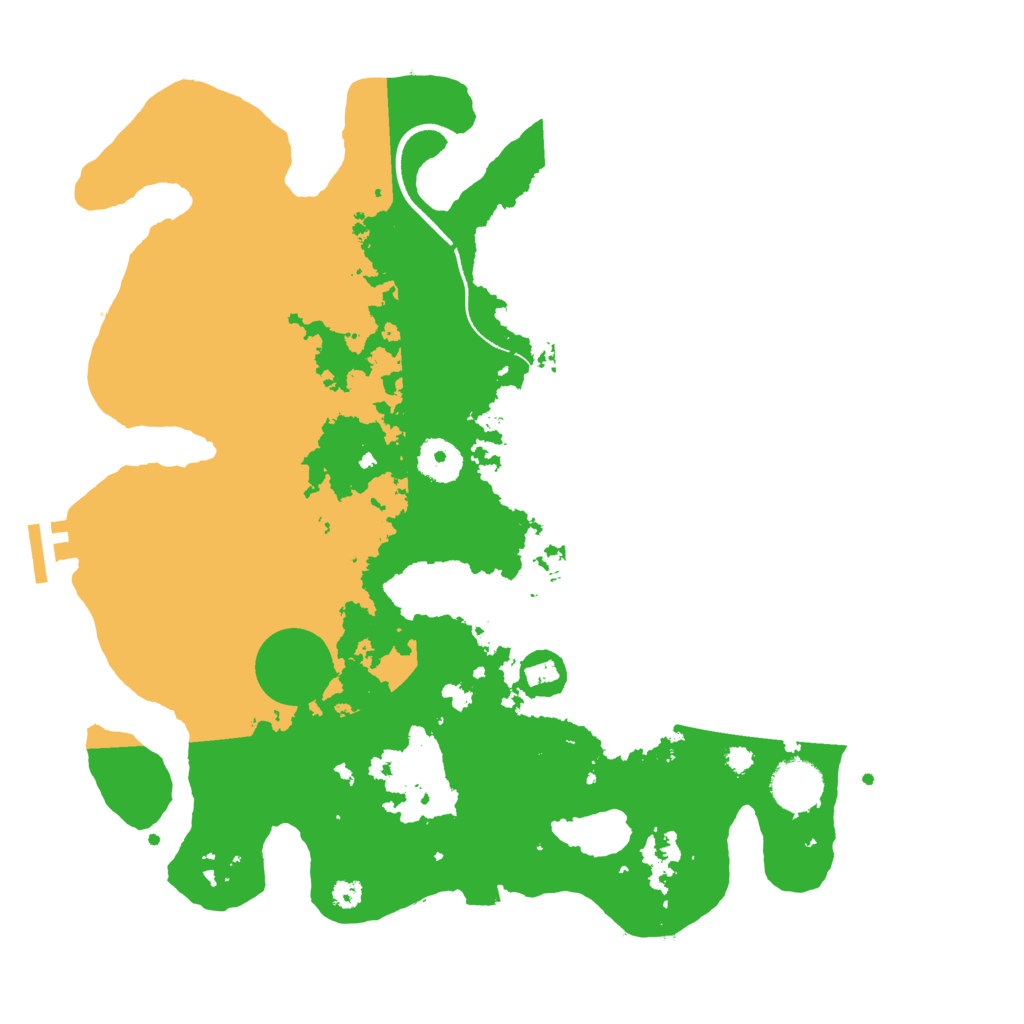 Biome Rust Map: Procedural Map, Size: 3500, Seed: 1972338247