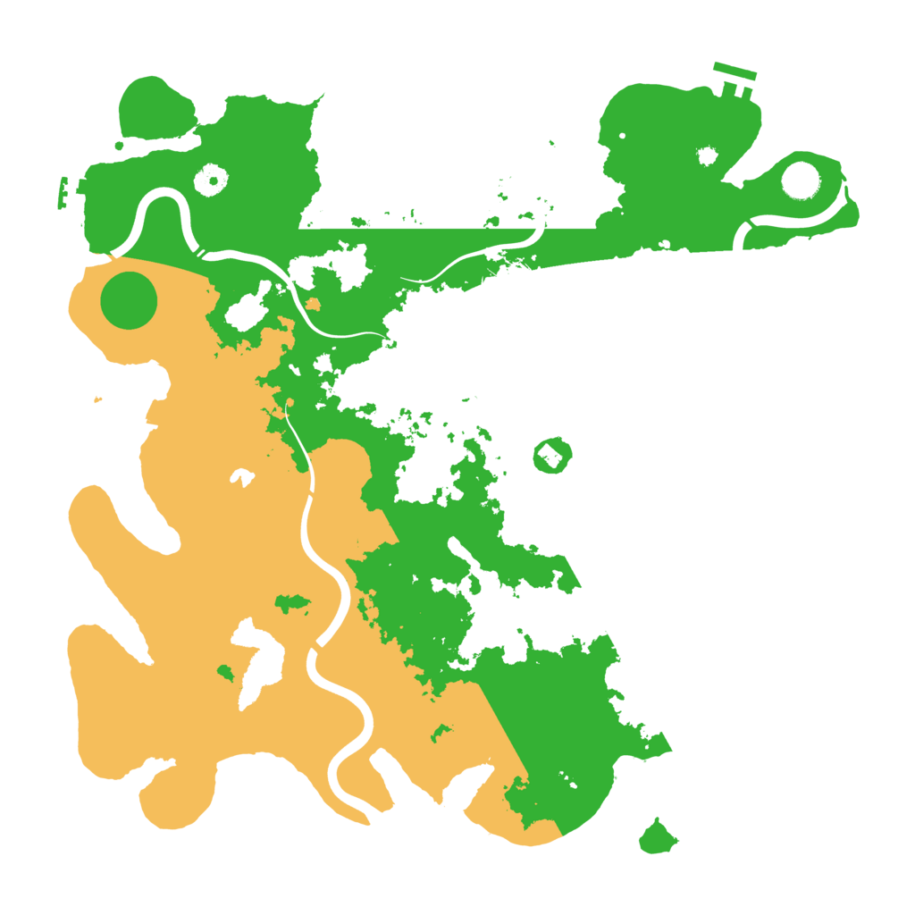 Biome Rust Map: Procedural Map, Size: 4250, Seed: 1005318369