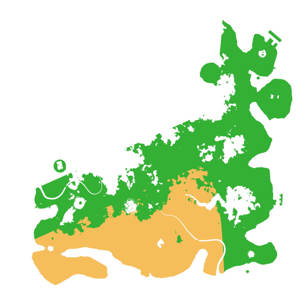 Biome Rust Map: Procedural Map, Size: 4000, Seed: 859451031