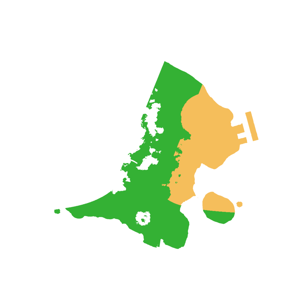 Biome Rust Map: Procedural Map, Size: 2000, Seed: 1221305677