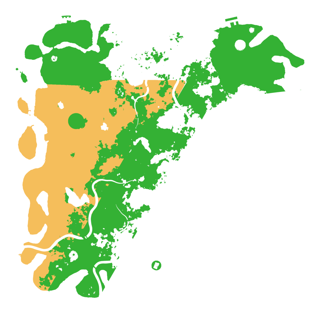 Biome Rust Map: Procedural Map, Size: 5300, Seed: 2116905186