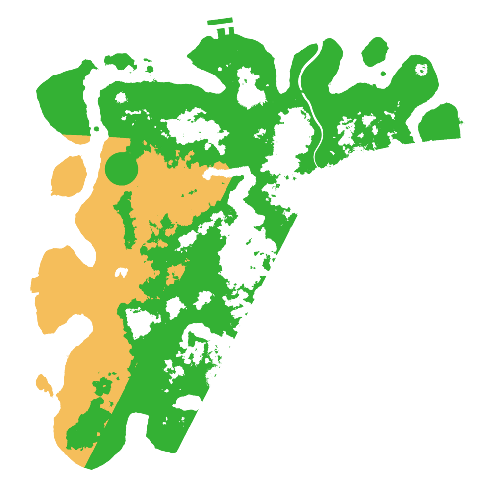Biome Rust Map: Procedural Map, Size: 4000, Seed: 536414380
