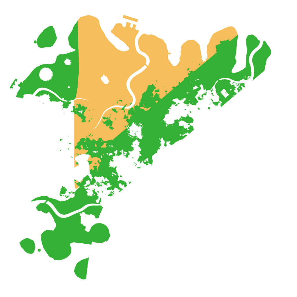 Biome Rust Map: Procedural Map, Size: 4000, Seed: 375642525