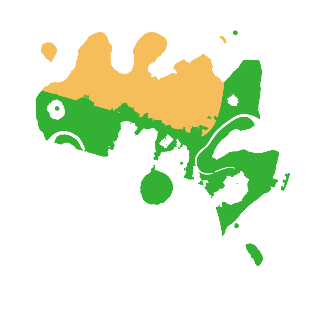 Biome Rust Map: Procedural Map, Size: 2570, Seed: 2147483647