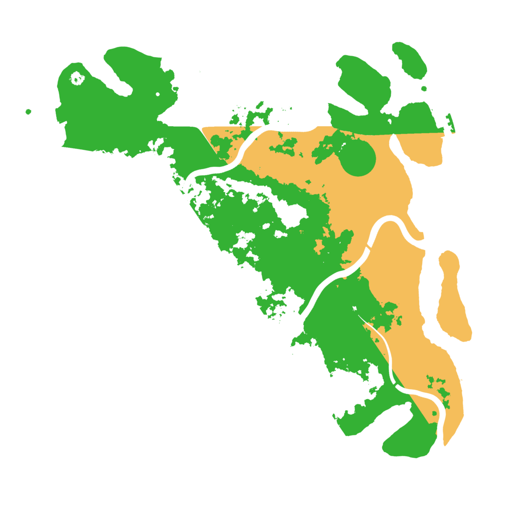 Biome Rust Map: Procedural Map, Size: 3750, Seed: 1847321400