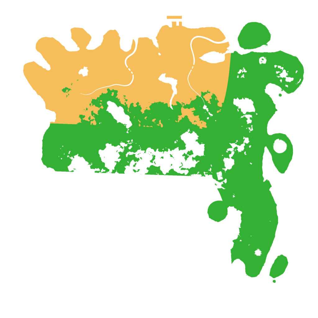 Biome Rust Map: Procedural Map, Size: 4250, Seed: 442303873