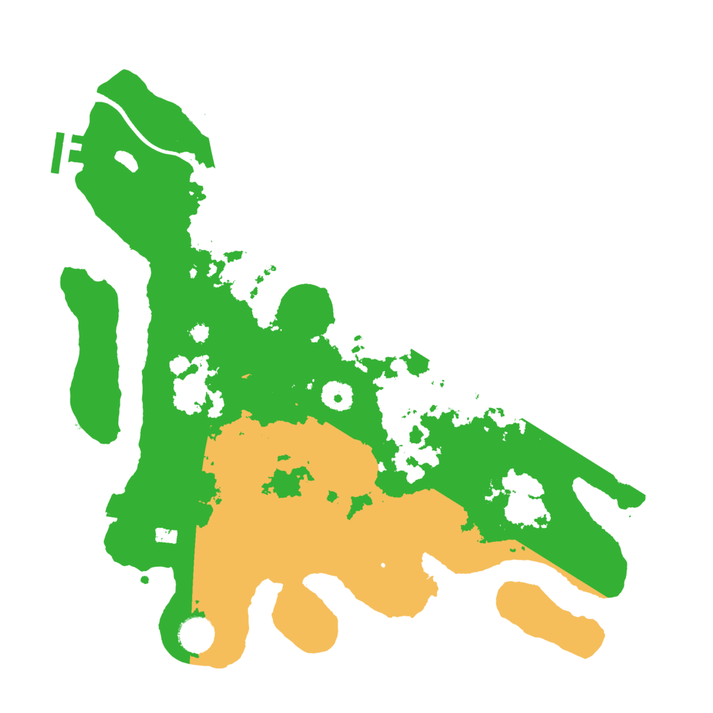 Biome Rust Map: Procedural Map, Size: 3500, Seed: 1934455521