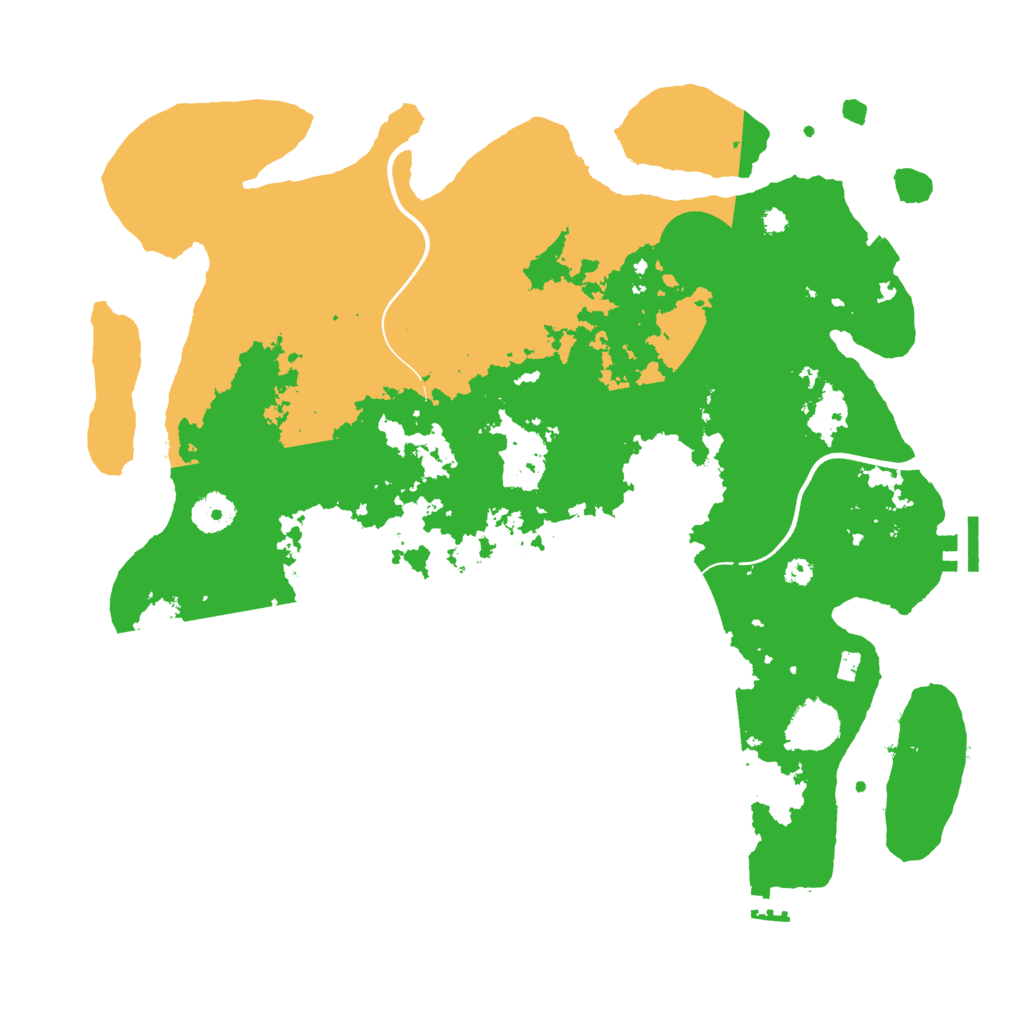 Biome Rust Map: Procedural Map, Size: 3750, Seed: 214089772