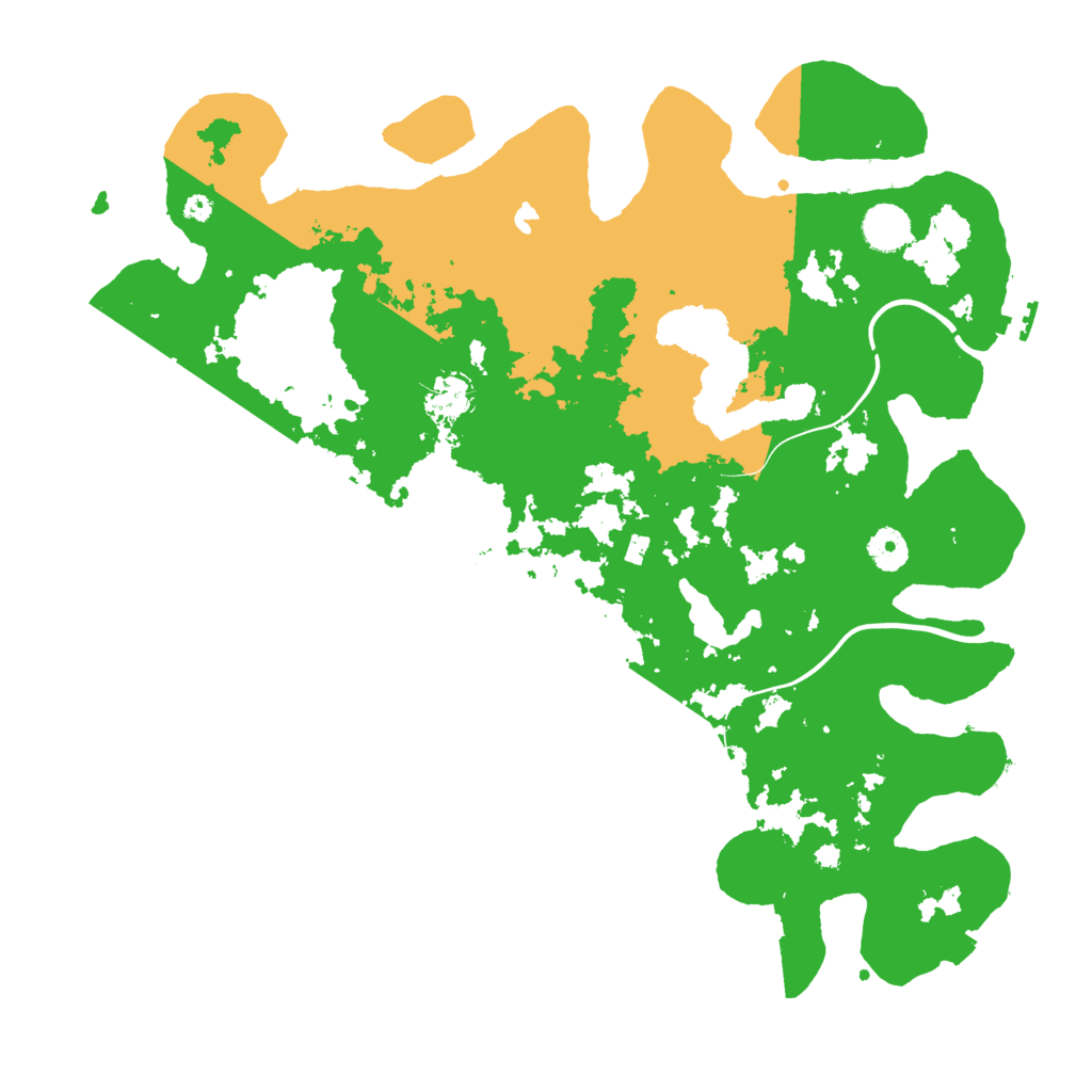 Biome Rust Map: Procedural Map, Size: 4000, Seed: 12535475