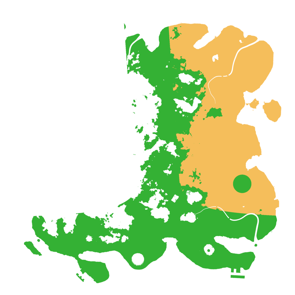 Biome Rust Map: Procedural Map, Size: 4250, Seed: 506424346