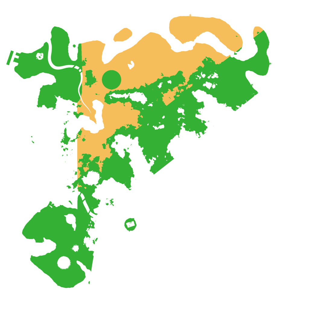 Biome Rust Map: Procedural Map, Size: 4250, Seed: 196406509