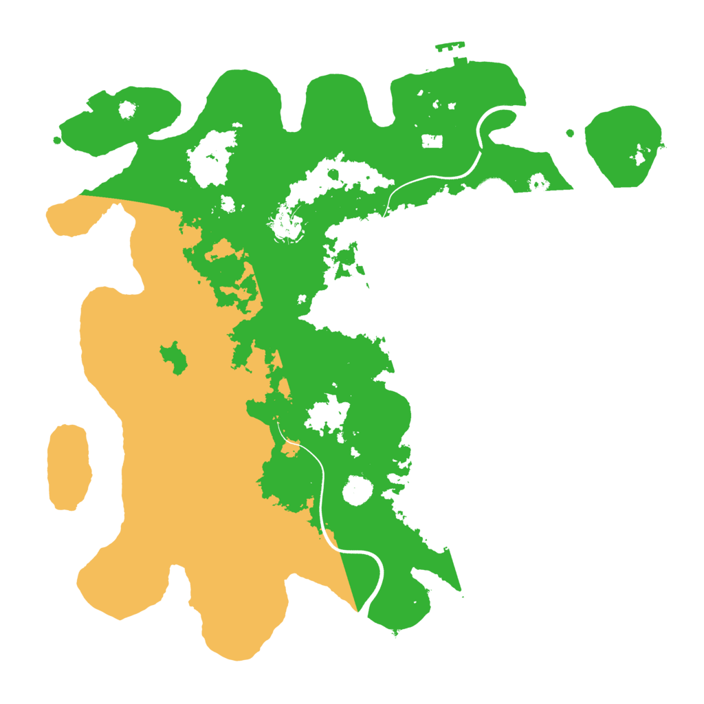 Biome Rust Map: Procedural Map, Size: 3650, Seed: 948070994