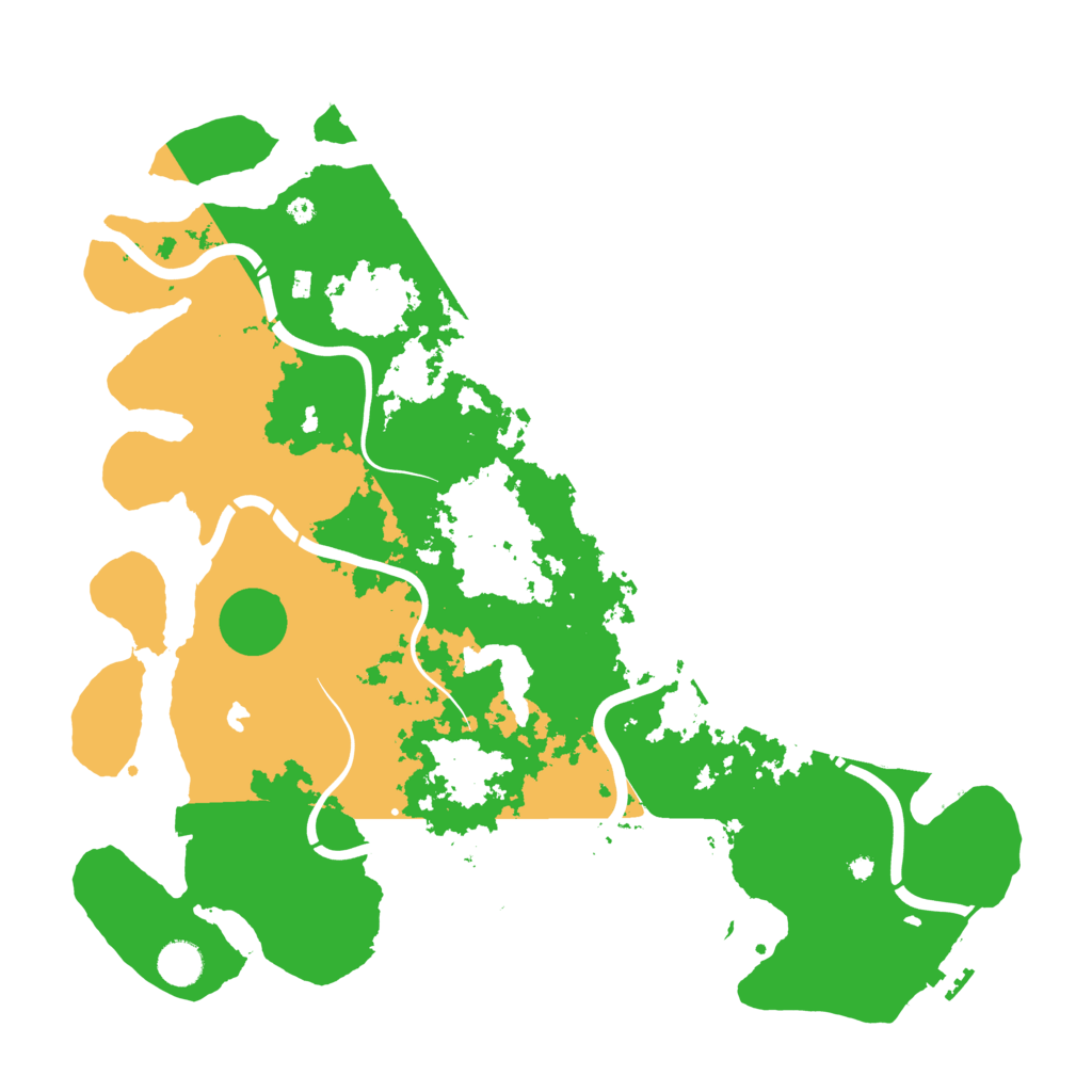 Biome Rust Map: Procedural Map, Size: 4250, Seed: 7974