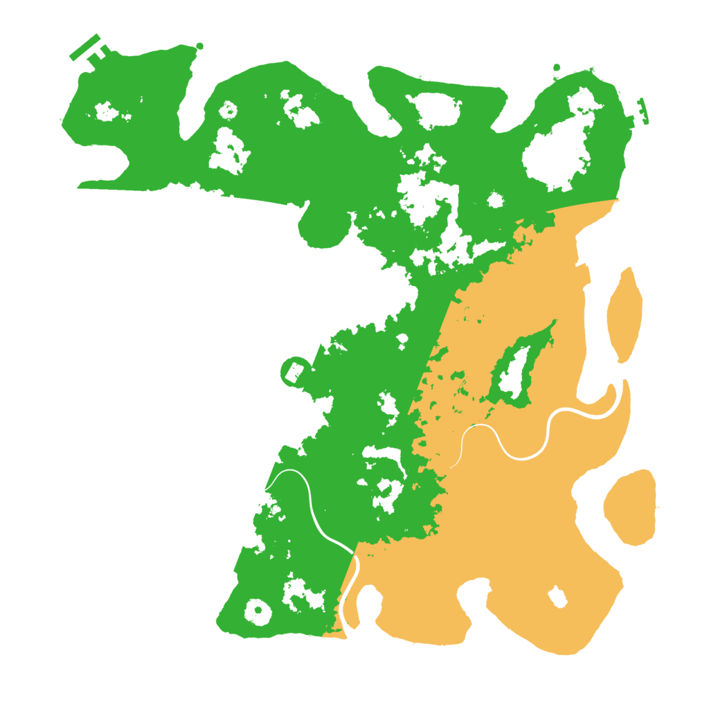 Biome Rust Map: Procedural Map, Size: 4000, Seed: 866891508
