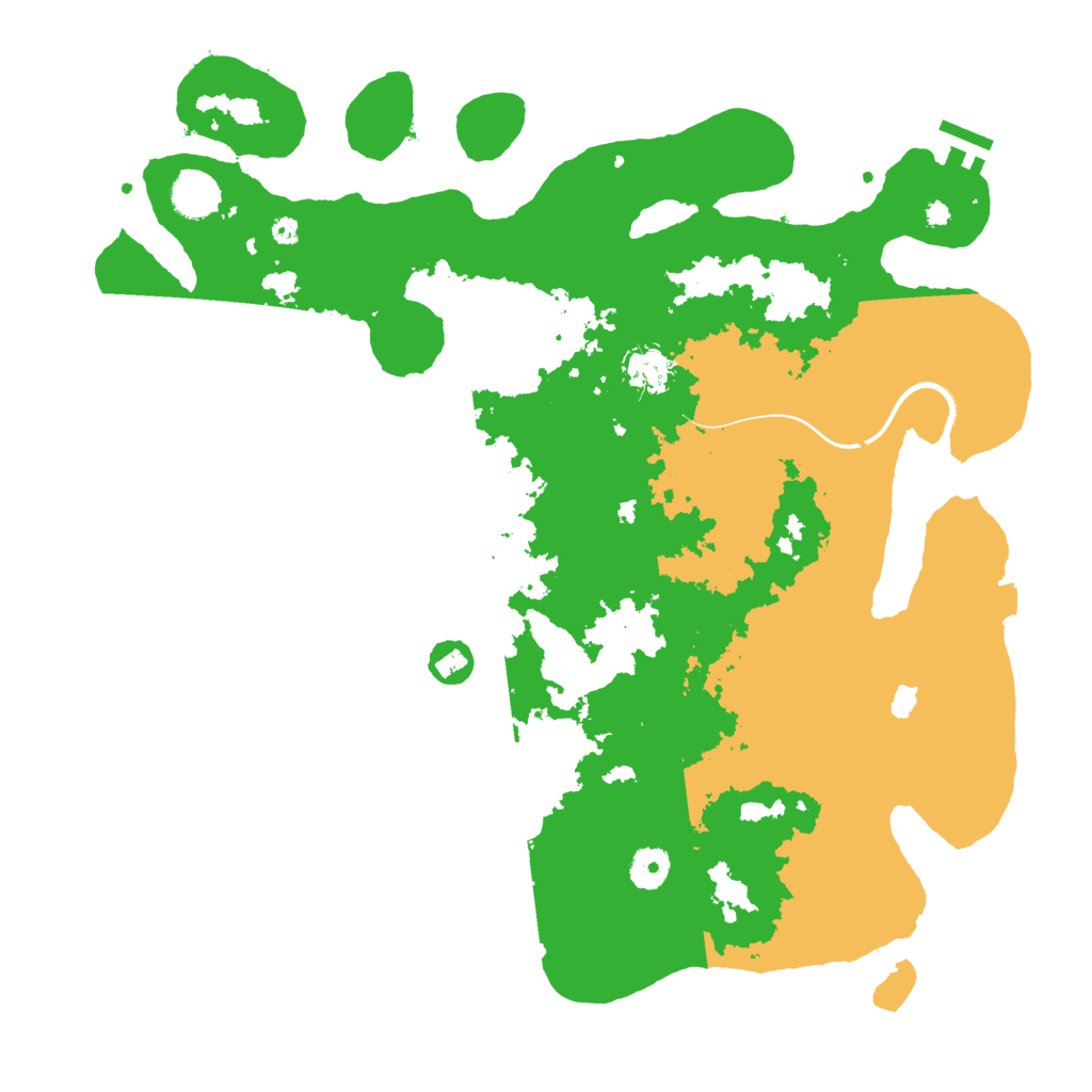 Biome Rust Map: Procedural Map, Size: 4000, Seed: 473635128