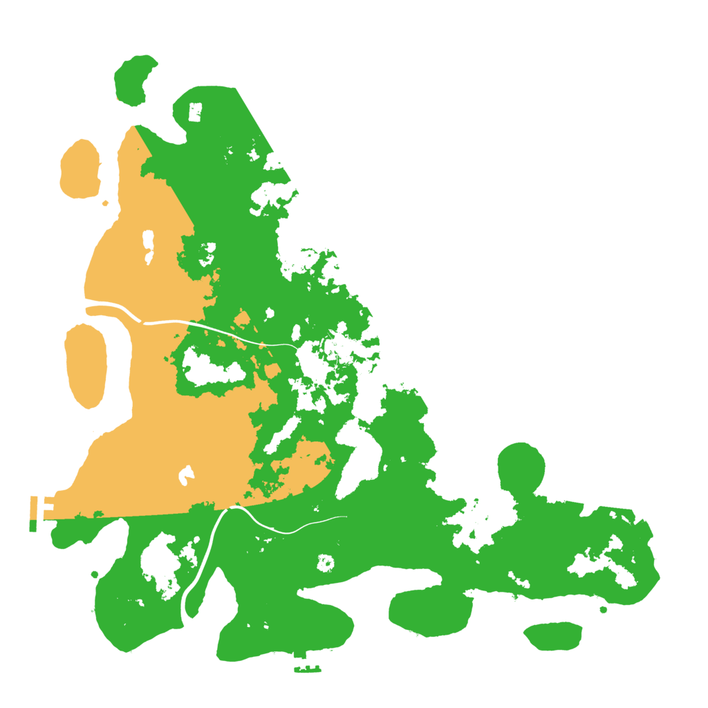 Biome Rust Map: Procedural Map, Size: 4000, Seed: 32034