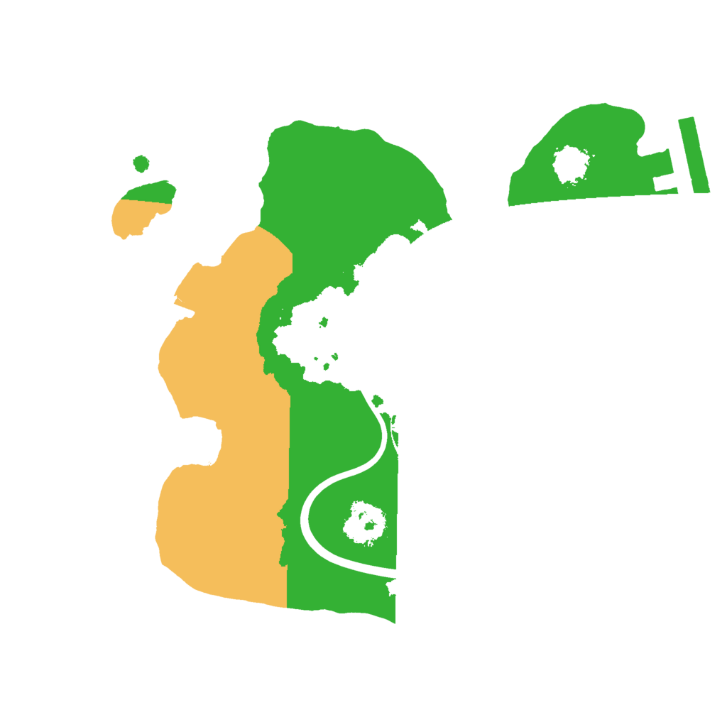 Biome Rust Map: Procedural Map, Size: 1800, Seed: 1987156405