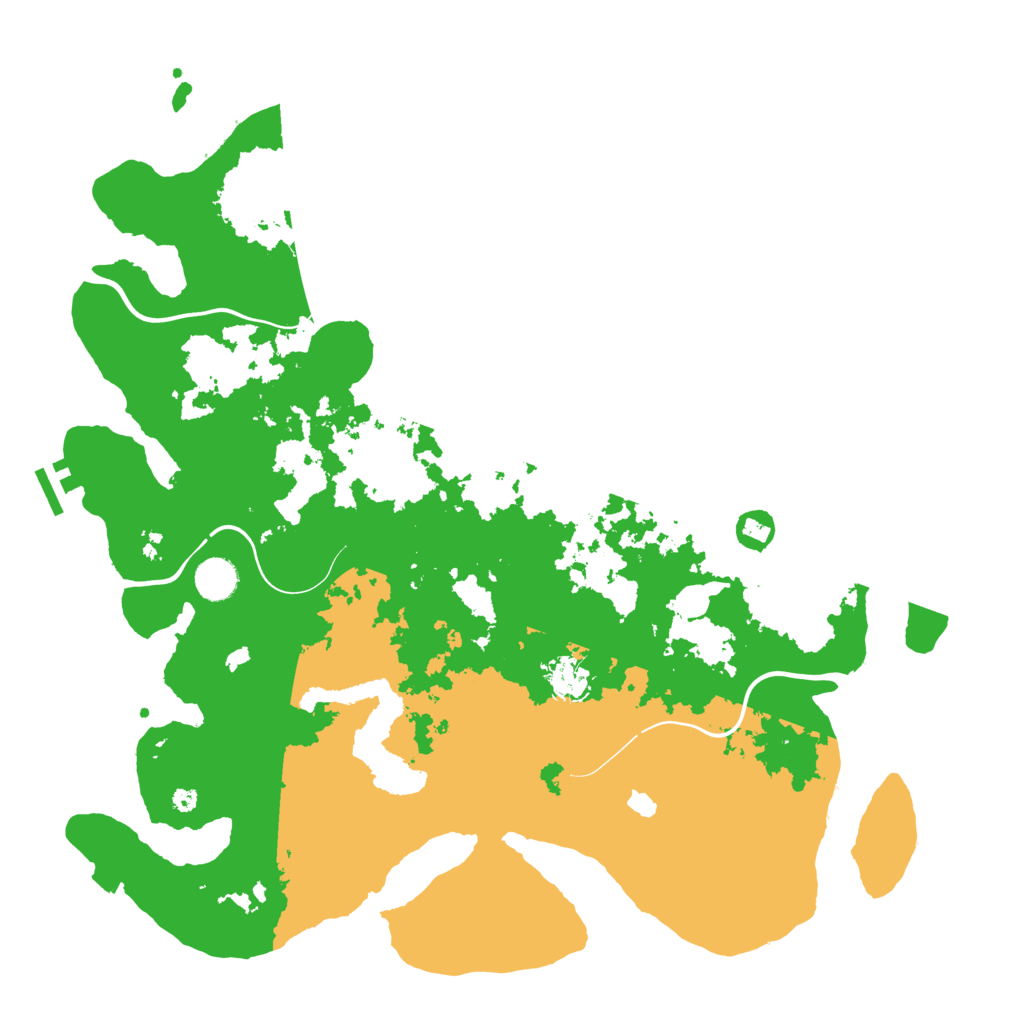 Biome Rust Map: Procedural Map, Size: 4200, Seed: 5062023