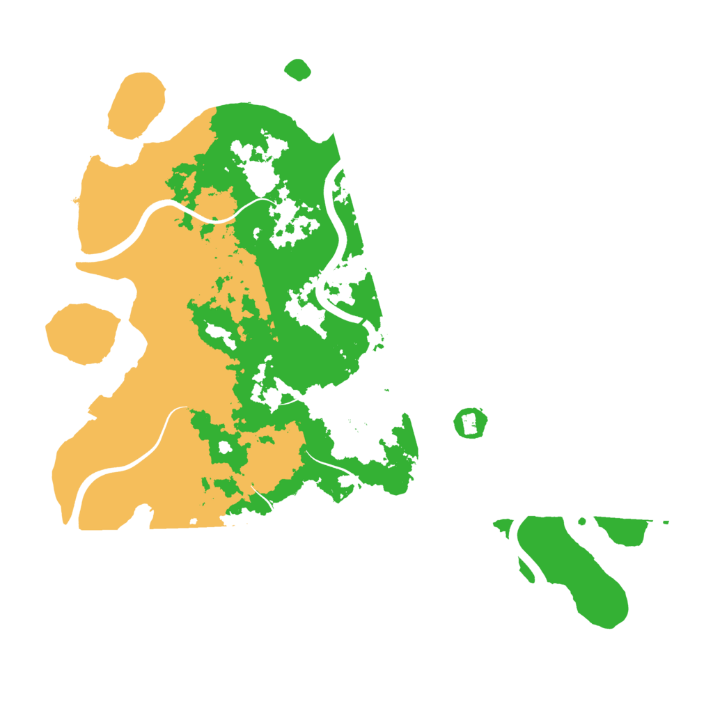 Biome Rust Map: Procedural Map, Size: 3750, Seed: 632508240