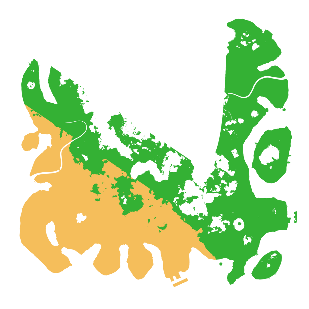 Biome Rust Map: Procedural Map, Size: 4000, Seed: 150900974