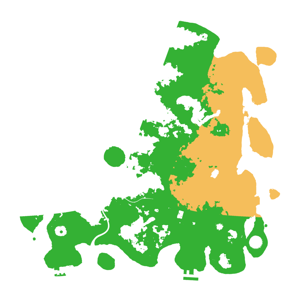 Biome Rust Map: Procedural Map, Size: 4000, Seed: 579806343