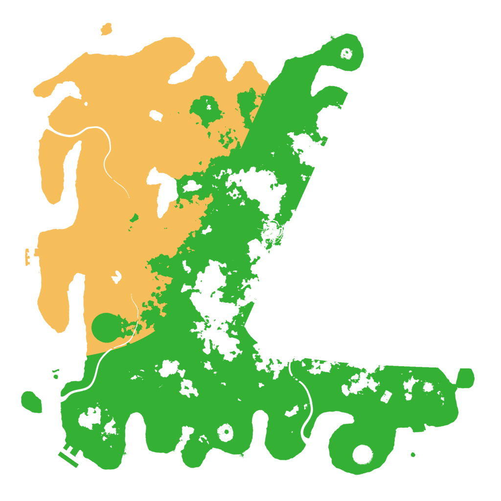 Biome Rust Map: Procedural Map, Size: 4500, Seed: 9475835