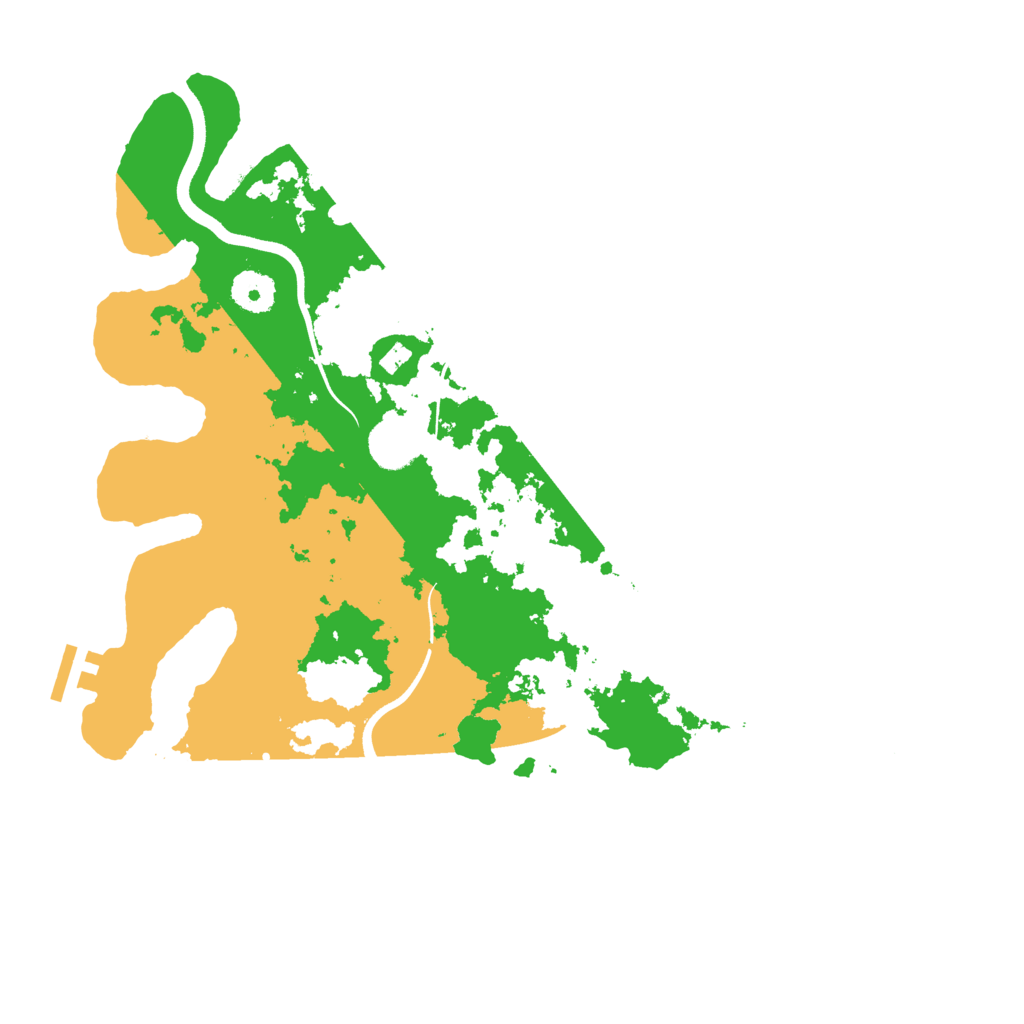Biome Rust Map: Procedural Map, Size: 3600, Seed: 362557