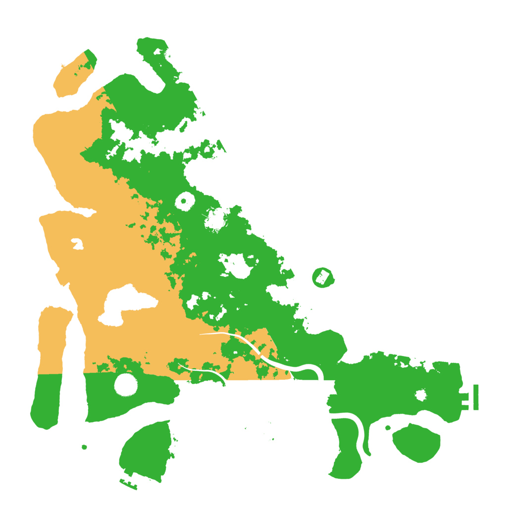 Biome Rust Map: Procedural Map, Size: 4000, Seed: 1769453364