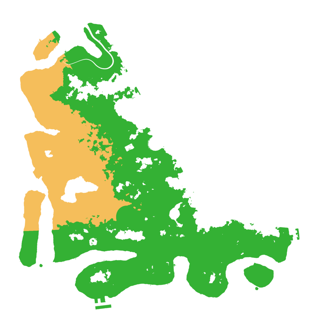Biome Rust Map: Procedural Map, Size: 4000, Seed: 1769453364
