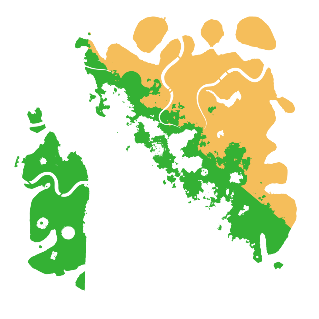 Biome Rust Map: Procedural Map, Size: 4250, Seed: 903815490