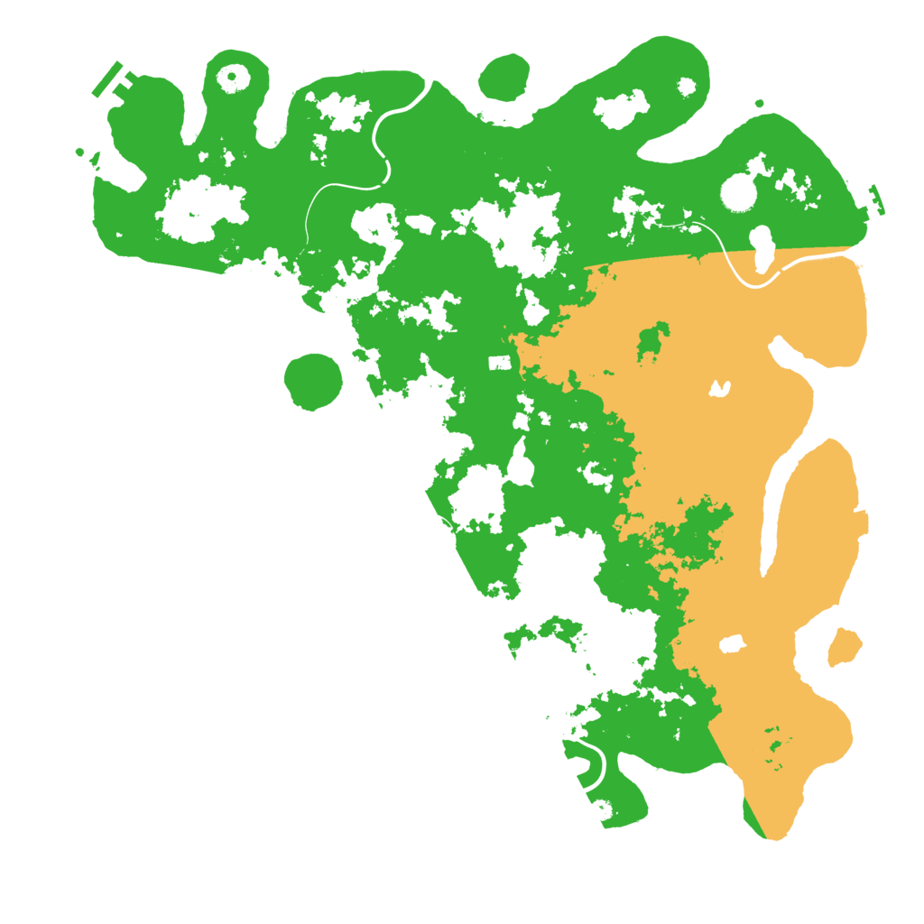 Biome Rust Map: Procedural Map, Size: 4500, Seed: 644274061