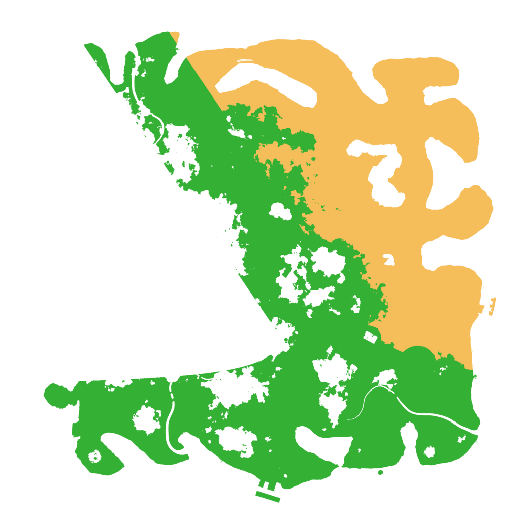 Biome Rust Map: Procedural Map, Size: 4250, Seed: 759149707
