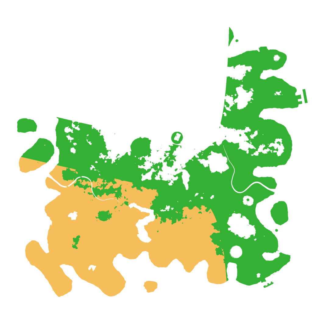 Biome Rust Map: Procedural Map, Size: 4500, Seed: 1780231719