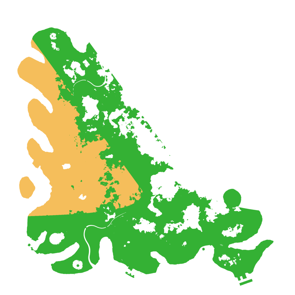 Biome Rust Map: Procedural Map, Size: 4500, Seed: 765655376